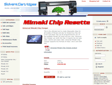 Tablet Screenshot of mimakichipresetter.com